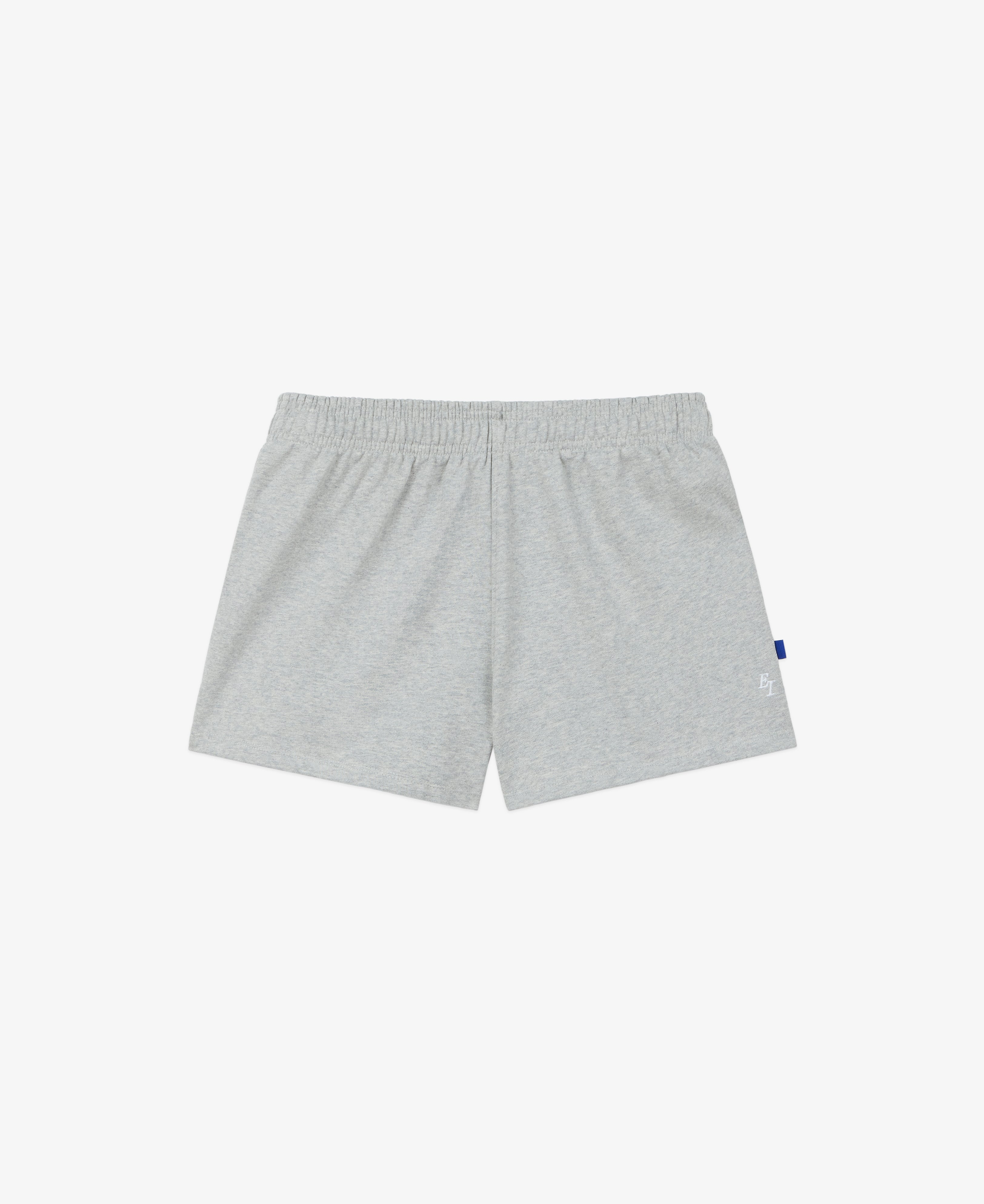 EI Monogram Fleece Soccer Short - Heather Grey