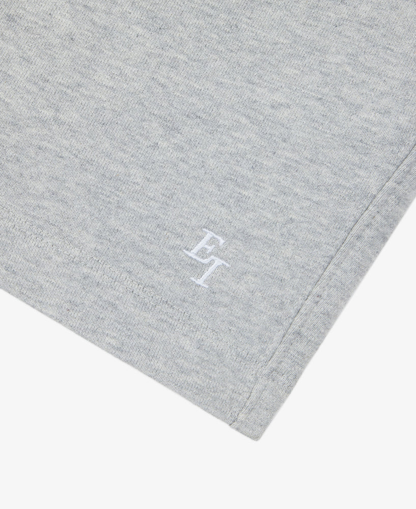 EI Monogram Fleece Sweatshort - Heather Grey