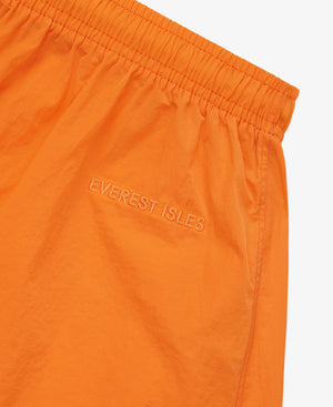 Nylon Soccer Short - Safety Orange