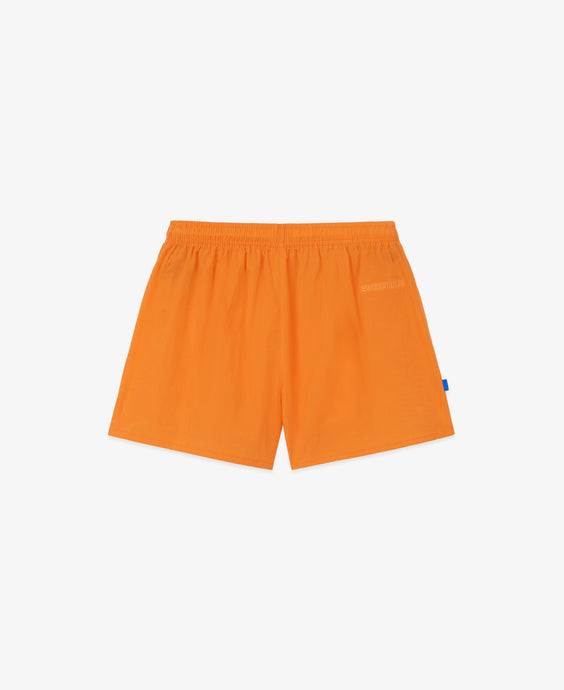 Nylon Soccer Short - Safety Orange